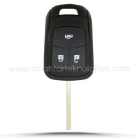 OPEL Astra J HU100 Anahtarlı 3 Buton Kumanda Kabı Oto Kumanda Kabı