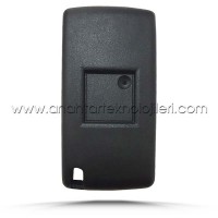 PEUGEOT 308 2007-2013 3 Buton Bagaj Açma Pil Yataklı Kumanda Kabı Oto Kumanda Kabı