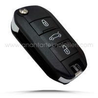 PEUGEOT 301 508 3 Buton Bagaj Sustalı Kumanda Kabı