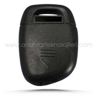 RENAULT Clio II 01-08 1 Buton CR1220 Tırnaklı Oto Kumanda Kabı Oto Kumanda Kabı