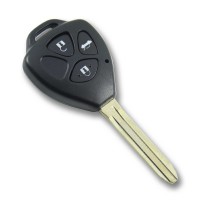 Toyota Corolla - Rav4 Camry Yaris Avalon 3 Butonlu Anahtar Kabı Kumanda KABI-TOY43 Anahtarlı