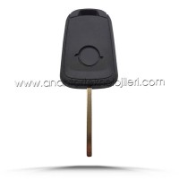 OPEL Astra J HU100 Anahtarlı 2 Buton Kumanda Kabı Oto Anahtar Kabı