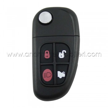 JAGUAR X-Type, S-Type, XJ 00-10 Sustalı 4 Buton Kumanda Kabı