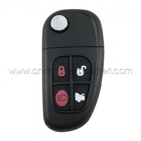 JAGUAR X-Type, S-Type, XJ 00-10 Sustalı 4 Buton Kumanda Kabı