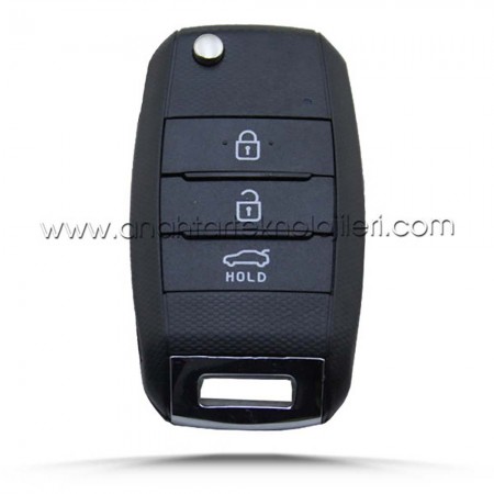 KIA Sportage, Ceed, Rio 12-20 3 Buton SUV Sustalı Kumanda Kabı