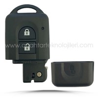 NISSAN Micra K12 2 Buton Kare Smart Kumanda Kabı