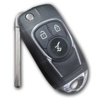 OPEL Insignia A 3 Buton Anahtarlıdan Sustalıya Dönüşüm Kabı Oto Anahtar Kabı