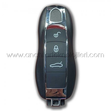 PORSCHE Panamera 2010-2017 3 Buton Bagaj Açma Smart Kumanda Kabı