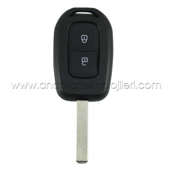 RENAULT Clio 5 Symbol Trafic 12-19 2 Buton VA2 Logolu Boş Kap