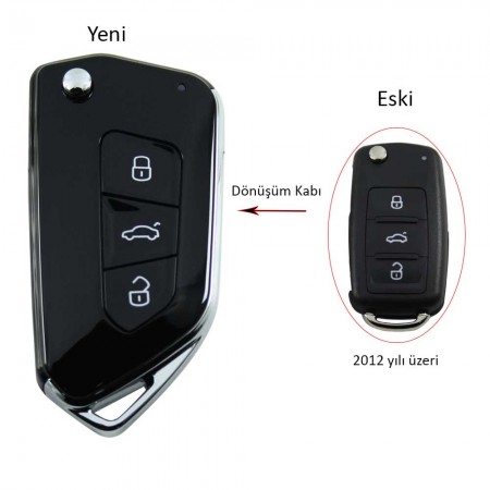 VOLKSWAGEN UDS den Golf 8 Sustalı Dönüşüm Kabı