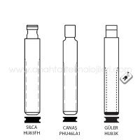PEUGEOT 27 - HU83FH / PHU 46LA1 / HU 83K Kumanda Ucu (5'li Paket)