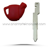 SUZUKI SZ17R Kırmızı Mıknatıslı Çip Geçme Motor Anahtarı