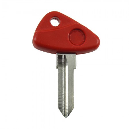 BMW 66 - BW7BP Kırmızı Çip Geçme Motorsiklet Anahtarı