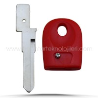 DUCATI KW17 Kırmızı Çip Geçmeli Motor Anahtarı