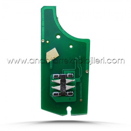 OPEL Astra H 04-09 2 Buton PCF7941 Sustalı Üretim Kumanda Board