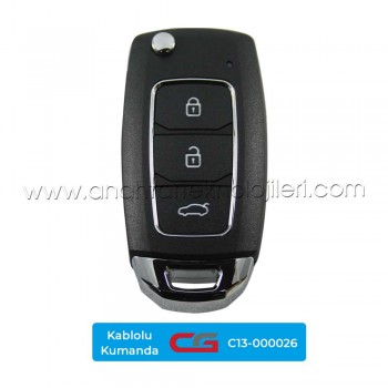 CG HYN 3 Buton Sustalı C13-000026 - A28 Kablolu Kumanda