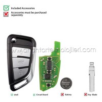 CG DF 3 Buton Sustalı C13-000038 - A29-Metal Kablolu Kumanda