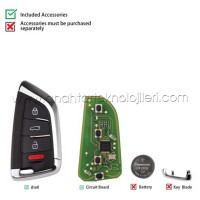 CG DF 4 Buton Smart C15-000003 - ZA02-4 NXP Smart Kumanda