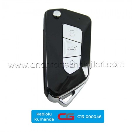 CG VOLKSWAGEN Golf 8 Tipi 3 Buton Sustalı C13-000046 - GAO.EF8-3 Kablolu Kumanda