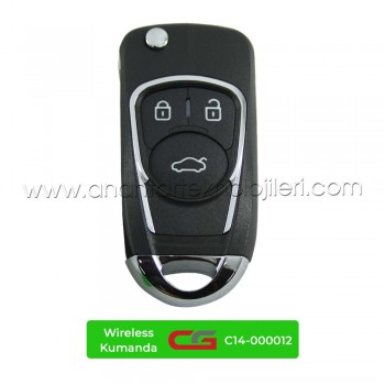 CG BUICK Tipi 3 Buton Sustalı C14-000012 - B.K-3 Kablosuz Kumanda