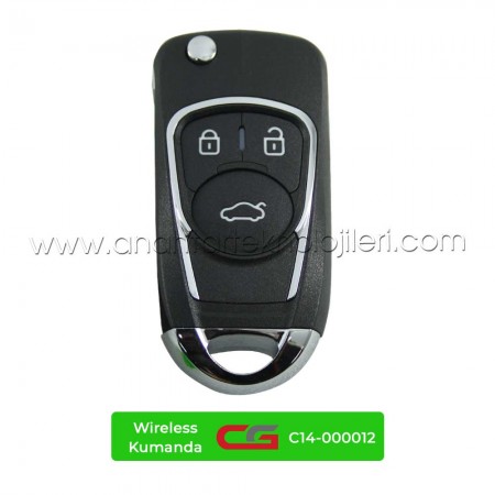 CG BUICK Tipi 3 Buton Sustalı C14-000012 - B.K-3 Kablosuz Kumanda
