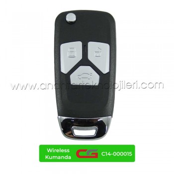 CG AUDI B9 16+ Tip 3 Buton Sustalı C14-000015 - AUDI-3 Kablosuz Kumanda
