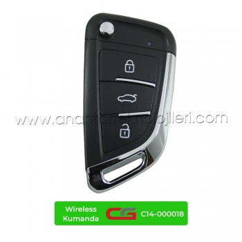 CG DF Siyah Sustalı Tip 3 Buton C14-000018 - DF-3 Kablosuz Kumanda CG DF Siyah Sustalı Tip 3 Buton C14-000018 - DF-3 Kablosuz Kumanda