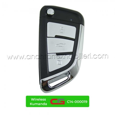 CG DF Gümüş Sustalı Tip 3 Buton C14-000019 - DF-3 Kablosuz Kumanda