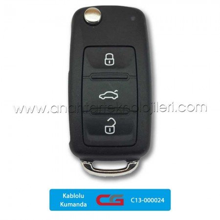 CG UDS Sustalı Tip 3 Buton C13-000024 - UDS-3 Sustalı Kablolu Kumanda