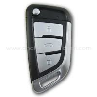 UNIVERSAL F10 Sustalı 315MHz Metalik 3 Buton Programlanabilir Akıllı Kumanda