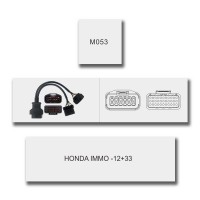 OBDSTAR M053 12+33 Pin Honda Immo Motor Bağlantı Kablosu
