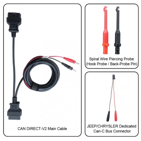 OBDSTAR Can Direct V2 Renault Kablo Seti  