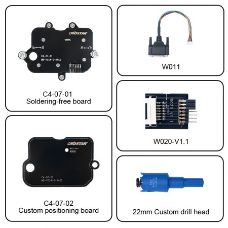 4010213 - OBDSTAR C4-07 MB Transmisyon Adaptör Kit