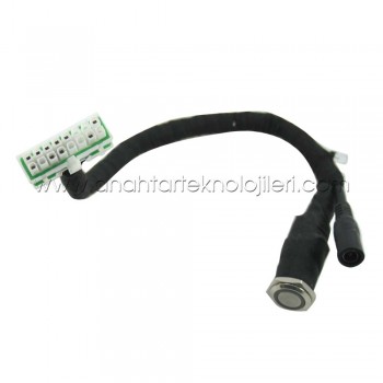 MB Beyaz Soket 16 Pin Anahtar Tanıştırma Kablosu