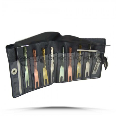 Master Pick Ekspert Baliyalı Şarjlı Maymuncuk Uç Seti BUS-08