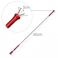 UNIVERSAL Mıknatıslı Işıklı Kavrayıcılı Parça Yakalama Hortumu 62cm MAVİ RENK