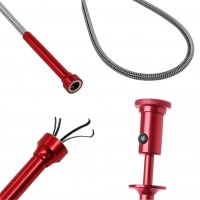 UNIVERSAL Mıknatıslı Işıklı Kavrayıcılı Parça Yakalama Hortumu 62cm MAVİ RENK