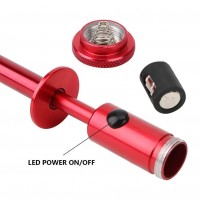 UNIVERSAL Mıknatıslı Işıklı Kavrayıcılı Parça Yakalama Hortumu 62cm MAVİ RENK