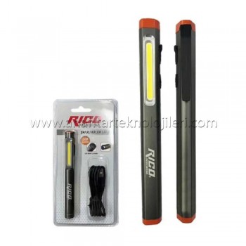 RICO Professional Şarjlı Kalem Lamba 300 Lümen