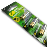 GP BATTERIES 23A 12V Alkalin High Voltage Pil Kumanda Oyuncak Tansiyon Aleti Pili 5li Kart
