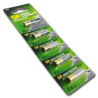 GP BATTERIES 27A 12V Alkalin High Voltage Pil Kumanda Oyuncak Tansiyon Aleti Pili 5li Kart
