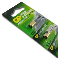 GP BATTERIES 27A 12V Alkalin High Voltage Pil Kumanda Oyuncak Tansiyon Aleti Pili 5li Kart
