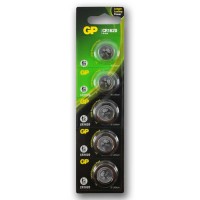 GP BATTERIES CR1620 3V Lithium Pil Baskül Tartı Hesap Mekinesi Oyuncak Kumanda Pil 5li Kart