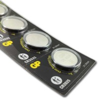 GP BATTERIES CR2025 3V Lithium Pil Baskül Tartı Hesap Mekinesi Oyuncak Kumanda Pil 5li Kart