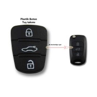 HYUNDAI Bagaj Plastik Buton 5li Pk.