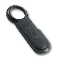 FIAT Doblo Ducato 500 Sustalı Kumanda Kabı Plastik Buton Siyah 5li Paket