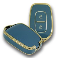 Renault Symbol 12-18 Dacia Sandero 2 Buton Gri Oto Anahtar Kumanda Kabı Kılıfı Oto Anahtarlık