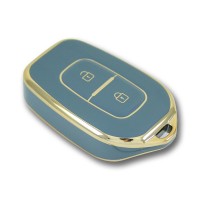 Renault Symbol 12-18 Dacia Sandero 2 Buton Gri Oto Anahtar Kumanda Kabı Kılıfı Oto Anahtarlık