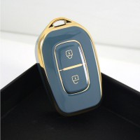 Renault Symbol 12-18 Dacia Sandero 2 Buton Gri Oto Anahtar Kumanda Kabı Kılıfı Oto Anahtarlık