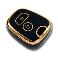 Peugeot 206 106 Partner Citroen C1 Siyah Oto Anahtar Kumanda Kabı Kılıfı Oto Anahtarlık